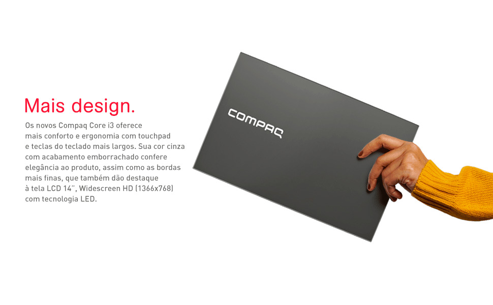 notebook Compaq Core i3 é bom